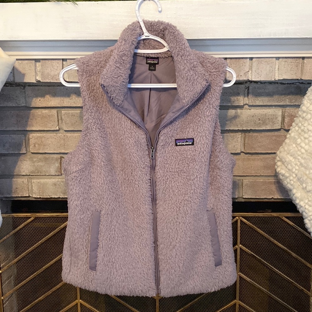 Patagonia Los Gatos Fleece Vest in Purple